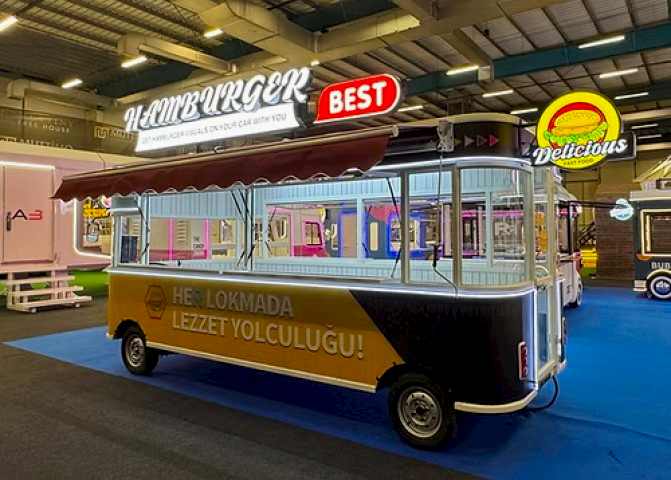 Hamburger Mobil Lezzet Aracı Hamburger Mobil Lezzet Aracı