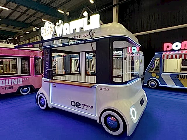 Waffle Mobil Lezzet Aracı Waffle Mobil Lezzet Aracı